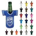 Premium Foam Jersey Shape Bottle Insulator - Screen Printed